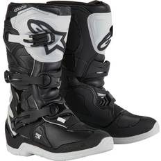 Motorcycle Equipment Alpinestars Tech 3S, Stiefel Jugend Schwarz/Weiß