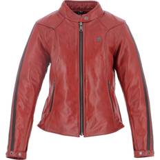Helstons Victoria Leather Jacket - Red