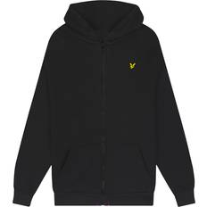 15/16 Barnkläder Lyle & Scott And Kids Zip Through Hoodie Black 10/11 y