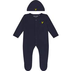 Lyle & Scott And Baby Sleepsuit Navy 9-12 months