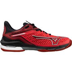 Daim Chaussures de sport pour raquette Mizuno Wave Exceed Tour CC - Rouge