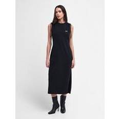 Barbour Vestidos Barbour Womens Black Retton Midi Dress