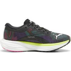 Puma deviate nitro dame Puma Deviate Nitro 2 W - Black/Lime Pow/Poison Pink