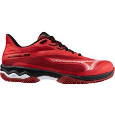 Daim Chaussures de sport pour raquette Mizuno Wave Exceed Light - Rouge