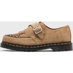 Monniken Dr. Martens Ramsey Suede Kiltie Buckle Creepers - Savannah Tan