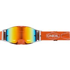 Orange Motorradbrillen O'Neal B-30 Hexx V.22 Motocross Brille, orange