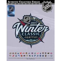 Sports Fan Apparel Seattle Kraken vs Vegas Golden Knights 2024 NHL Winter Classic Emblem Jersey Patch