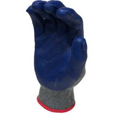 Latex Dipped Work Gloves, Pairs Blue