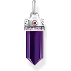 Corindón Conjuntos de joyas Thomas Sabo Sterling Silver Pendant Charm - Purple