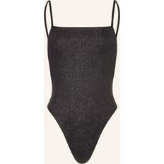 Calvin Klein Baddräkter Calvin Klein Open Back Swimsuit Archive Solids Black