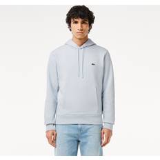 Lacoste Jumpers Lacoste Men's Organic Cotton Hoodie Light Blue