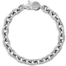 Stainless Steel Bracelets Esquire Men's Stainless Steel Link Chain Bracelet neutral