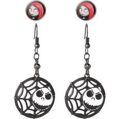 Disney Jewelry Sets Disney The Nightmare Before Christmas Earrings Set Jack Skellington Dangling Earrings and Sally Stud Earrings Jewelry for Women