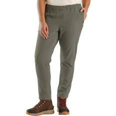 Green Work Pants Carhartt Women's Force Relaxed Fit Ripstop Work Pants Dusty O, at Academy Sports