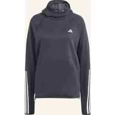 Reflekser Gensere Adidas Women Own the Run Stripes Hoodie Black