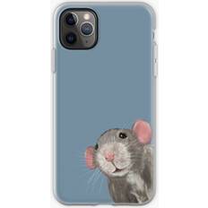 Famgem Phone Case The Peeking Rat for iPhone Samsung 14 13 12 11 Plus Pro Max Galaxy S23 S22 Ultra Note 20 10