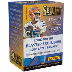 Panini America 2023 Select Draft Picks Football Factory Sealed Retail Blaster Box