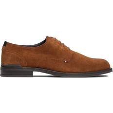 Suede Derby Tommy Hilfiger Textured Suede Derby Shoes COCONUT GROVE