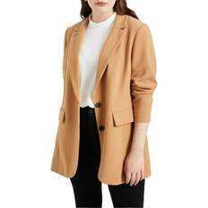 Women Blazers Eloquii Eloquii Women Plus The 365 Suit Long Tailored Blazer