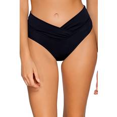 Black - Men Bikinis Sunsets Summer Lovin' V-Front Bikini Bottom Black