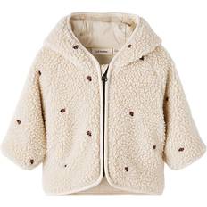 1-3M Fleecejakker Lil'Atelier Nalo Loose Sherpa Jacket - Fog (13217151)