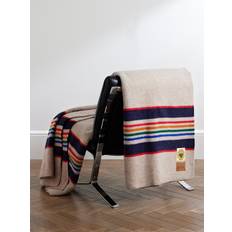Pendleton Appliquéd Virgin Wool Blankets Yellow