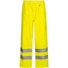 LYNGSØE Trousers pu/pvc hi-viz gul