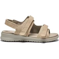 New Feet 39 Sko New Feet sandal sandfarvet græget kalveskind