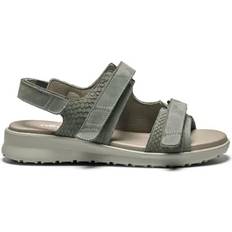 New Feet 39 Sko New Feet sandal præget kalveskind grøn