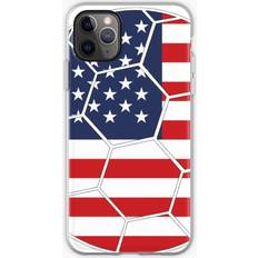 Famgem Phone Case USA Football Soccer Design for iPhone Samsung 14 13 12 11 Plus Pro Max Galaxy S23 S22 Ultra Note 20 10