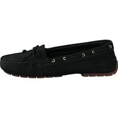 38 ½ Segelschuhe Clarks Boat2 Black Nubuck Schuhe - Schwarz