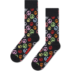 Happy Socks Socken reduziert Happy Socks Schwarze Peace Crew Schwarz, Pink, Red, Green, Light Blue, Light Grey 36-40