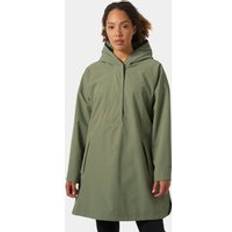 Dame - Grønne Cape & Ponchos Helly Hansen Women’s Lilja Belted Poncho Grønn