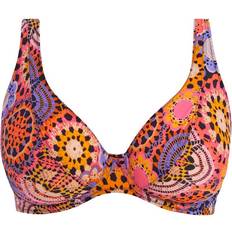 S - Women Bikini Tops Freya Santiago Nights High Apex Bikini Top - Multicolour