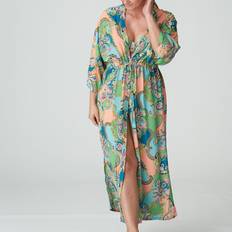 Multicoloured - Women Swimsuit Cover-Ups & Sarong Wraps PrimaDonna Celaya Swimwear Kimono -