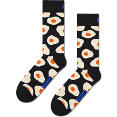 Happy Socks Strumpor Happy Socks Black Sunny Side Up Crew