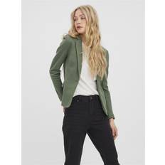 Vero Moda Damen Jacketts Vero Moda Blazer Grün Regular Fit für Damen