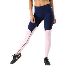 Skins Abbigliamento Skins Soft Womens Long Tights Pink/Blue Female