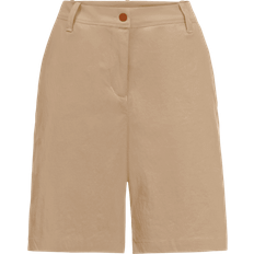 Beige - Damen Shorts Jack Wolfskin Desert Shorts - Sand Storm