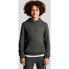 Lyle & Scott Script Oth Hoodie Grå