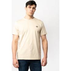 Fred Perry Ringer T-Shirt Oatmeal