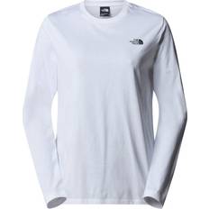 The North Face Damen Simple Dome Longsleeve weiss