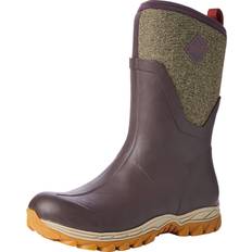 39 ½ - Unisex Regenlaarzen Muck Boot Arctic Sport II Mid - Bordeaux/Tweed