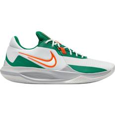 51 ½ - Grün Basketballschuhe Nike Precision 6 - White/Malachite/Sundial/Safety Orange