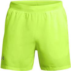 Under Armour Launch Shorts Men Neon Yellow, neon_yellow