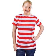 Dame - One Size T-skjorter Bristol Novelty Womens/Ladies Striped T-Shirt