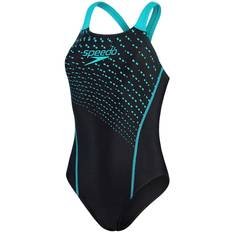 Speedo Womens Medley Logo Swimsuit