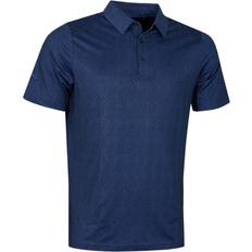 Callaway Tops Callaway Mens Geo Print Polo Blue