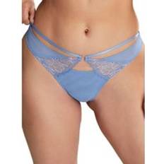 Denim - Women Underwear Panache Cleo Valentina Luxe Brazilian Knickers, Denim Blue