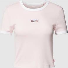 Levi's Levi's T-Shirt mit Motiv-Patch in Rosa, Größe